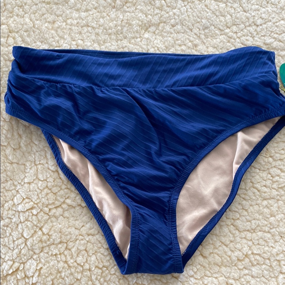 Blue Bikini Bottom Size Medium